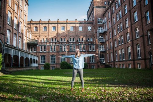 Karen van de Munt studeert een semester aan de ETF in Leuven.